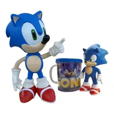 Boneco Sonic Vermelho -action Figure - Knuckles - Articulado