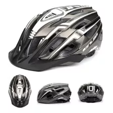 Casco Bicicleta Mtb Gub A2 Color Titanium Con Luz Trasera