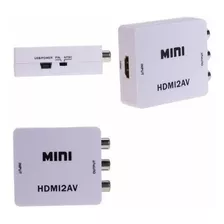 Convertidor Adaptador De Hdmi A Rca Video Version 1080p