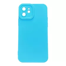 Funda Silicona iPhone 12 Cubre Cámara