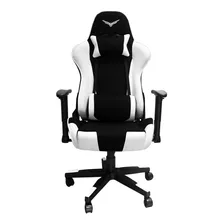 Silla Naceb Gamer Falcon Negra/blanca Na-0940b Reclinable