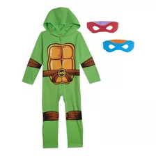 Adolescente Mutante Ninja Tortugas Pequeños Chicos Zip Up De