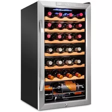 Ivation Refrigerador De Vino 28 Botellas Con Cerradura