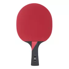 Paleta De Ping Pong Loki E8 Negra Y Roja Fl (cóncavo)