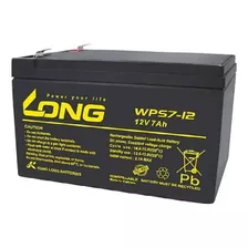 Bateria Long 12v 7ah 28w Wp7-12 Original 