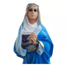 Virgen De La Dolorosa O Soledad 40 Cm De Resina 