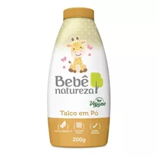 Talco Bebe Natureza Em Po Suave 200g Vegano