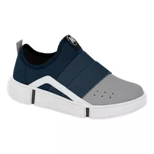 Tenis Molekinho Infantil Masculino Calce Facil Casual Macio