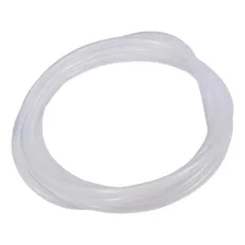 Tubo Nylon Tecalon Pa6 4mm X 2mm - Natural (branco) 10 Mts