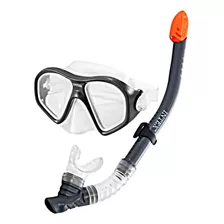 Set Mascara Buceo Careta Quaflow Sport Snorkel Intex 55648