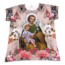 T Shirt Feminina Religiosa Do São José