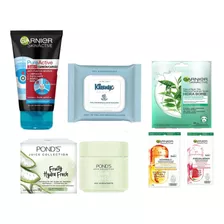 Pack Gel Pond's Fruity Hydra Fresh, Garnier 3 En 1, Klennex 