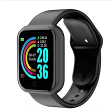 Smartwatch Relógio Inteligente D20 Pro Y68 Black Monitor