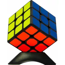 Cubo Rubik 3x3 Cobra Profesional Fibra De Carbono Speed Cube Color De La Estructura Multi Color