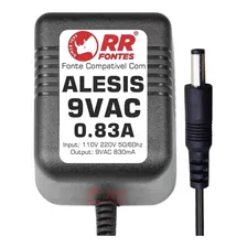 Fonte Alesis 9v 830ma 16b E 3630 Compressor