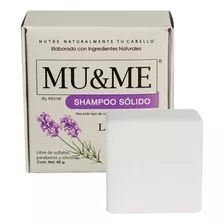  Shampoo Solido Mu&me Lavanda Anticaida 60gr