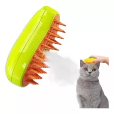 Cepillo De Pelo Para Gatos Con Spray Eléctrico Y Autolimpian