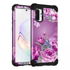 Funda Para Galaxy Note 10 Plus (diseno Floreado)