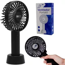 Mini Ventilador Portátil De Mão A Bateria Usb Revarregável 