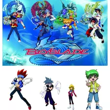 Oferta Kit Display Beyblade 4 Peças Mdf + Painel (2) 2x1,5