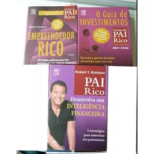 Pai Rico Pai Pobre - Guia Completo Indepedência Financeira + Ganhe Dinheiro (lote 3 Livro)