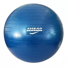 Bola De Pilates Yoga 65cm Azul - Ahead Sports (as1225b)