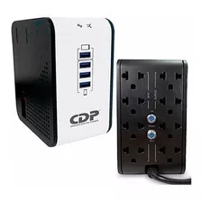 Regulador De Voltaje Cdp R2cu Avr1008 1000va 8 Tomas 4 Usb