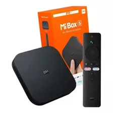 Xiaomi Mi Box S De Voz 4k 8gb Preto Com Memória Ram De 2gb