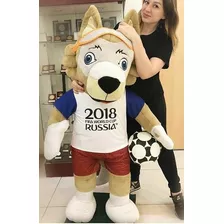 Mascote Da Copa Da Rússia 2018 Zabivaka Big 120cm
