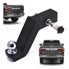 Ponteira Engate Preta 5x5 10 Cm 2500 Dodge Ram Laramie 2022