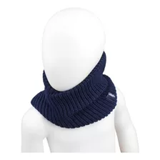 Cuello Tejido Cruzado Bebé Niño Infanti, Talla Única Azul