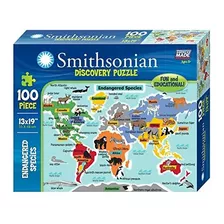 Smithsonian 100piece 13 X 19 Puzzle De Descubrimiento De Esp