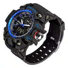 Reloj Electrónico Deportivo Con Doble Pantalla Sanda 3169 Pa