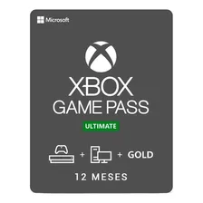 Assinatura Xbox Game Pass Ultimate (12 Meses)