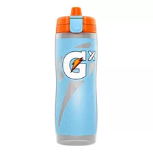 Botella De Plástico Gx Squeeze, Azul Claro, 30 Oz