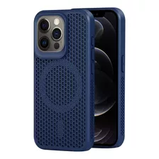 Funda De Disipación Azul Oscuro Para iPhone 12 Pro