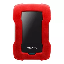 Disco Duro Externo Adata Ahd330-1tu31 1tb Rojo