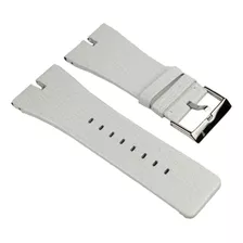 Correa Para Reloj Festina De Cuero Blanco 33mm Para F16361/1