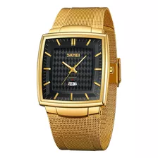 Reloj De Cuarzo De Acero Inoxidable Skmei 9311 A La Moda Par