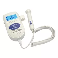 Sonar Fetal Doppler Ultrassom Portátil Lcd Digital Rosa-azul