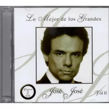 Disco José José Lo Mejor De Los Grandes Vol. 2 Nuevo 