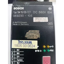 474 - Conversor Bosch Typ Sm 15/30 - Tct/dc 560v /15a