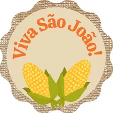 100 Tags Toppers Para Doces Docinho Viva São João