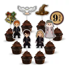 36 Toppers Doces Harry Potter, Tags De Docinho Harry Porter