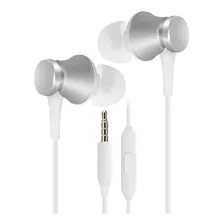Auriculares Manos Libres Xiaomi In Ear Jack 3,5mm 1.2m Color Blanco