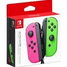 Control Nintendo Switch Original Verde Y Rosa Neon Joycons 