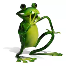 Escultura Em Ferro Metal Frog Articles Home Sculpture Tooart