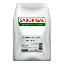 Condimento Para Hamburguesas De Pollo X 5 Kgrs