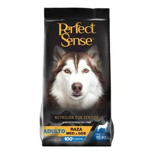 Alimento Perfect Sense Para Perro Adulto De Raza Mediana Y Grande Sabor Mix En Bolsa De 15kg