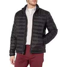 Campera Para Hombre Tommy Aislacion Impermeable Negra